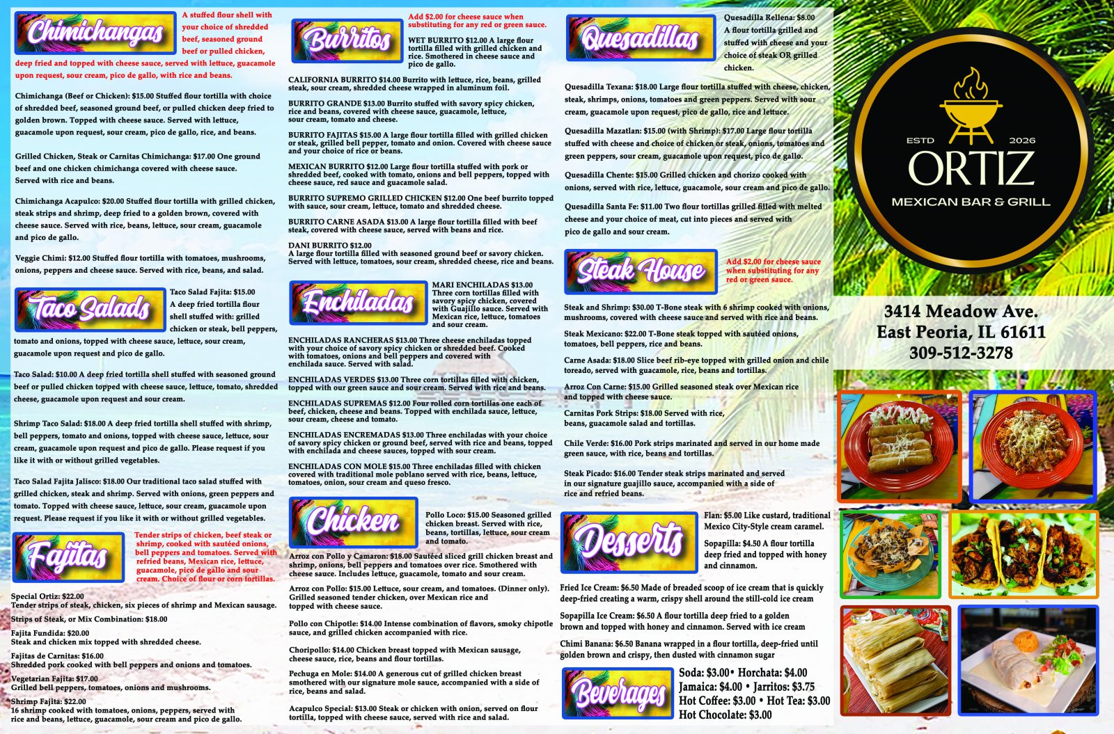 New Menu