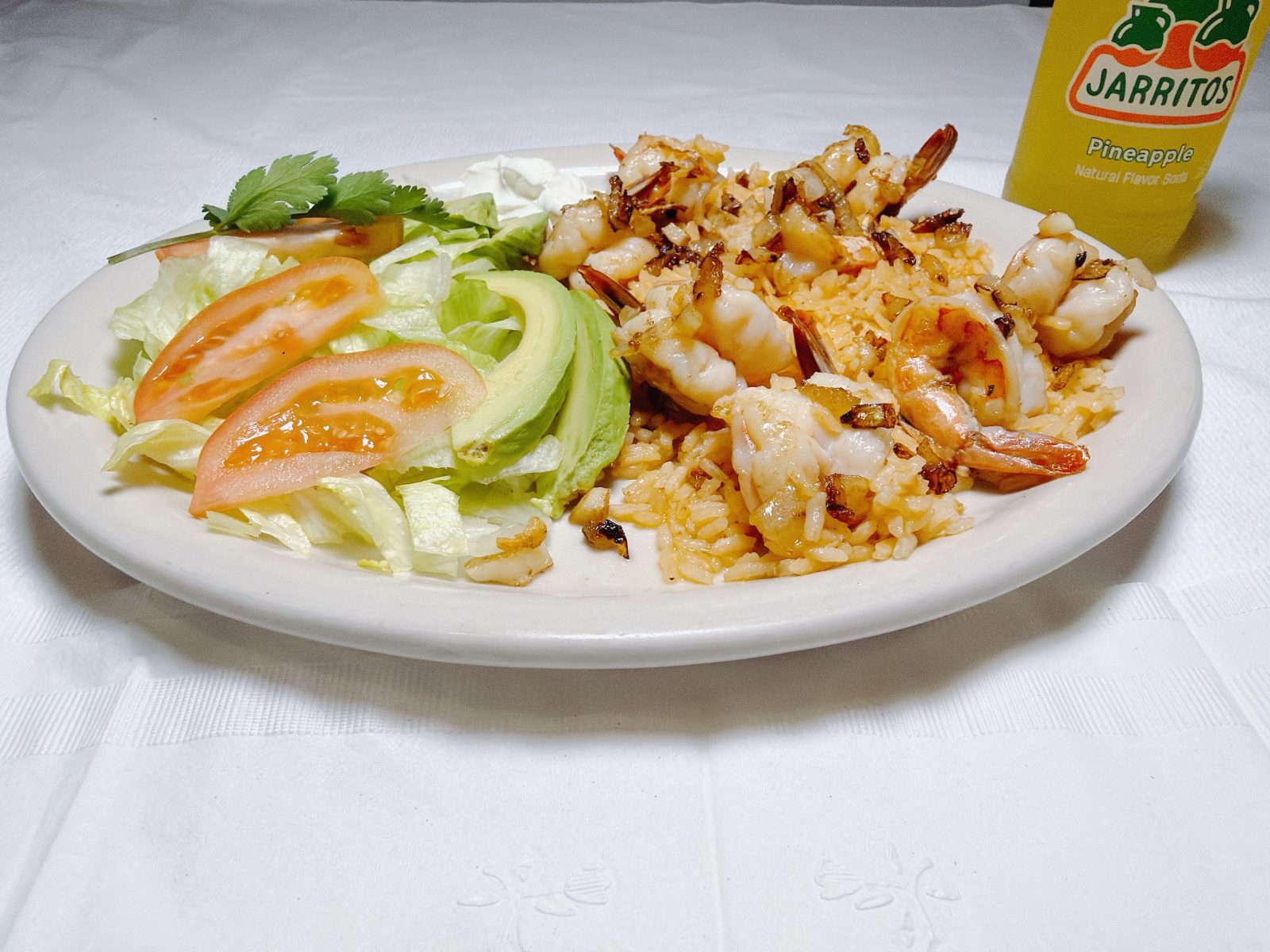 Camarones Al Mojo De Ajo