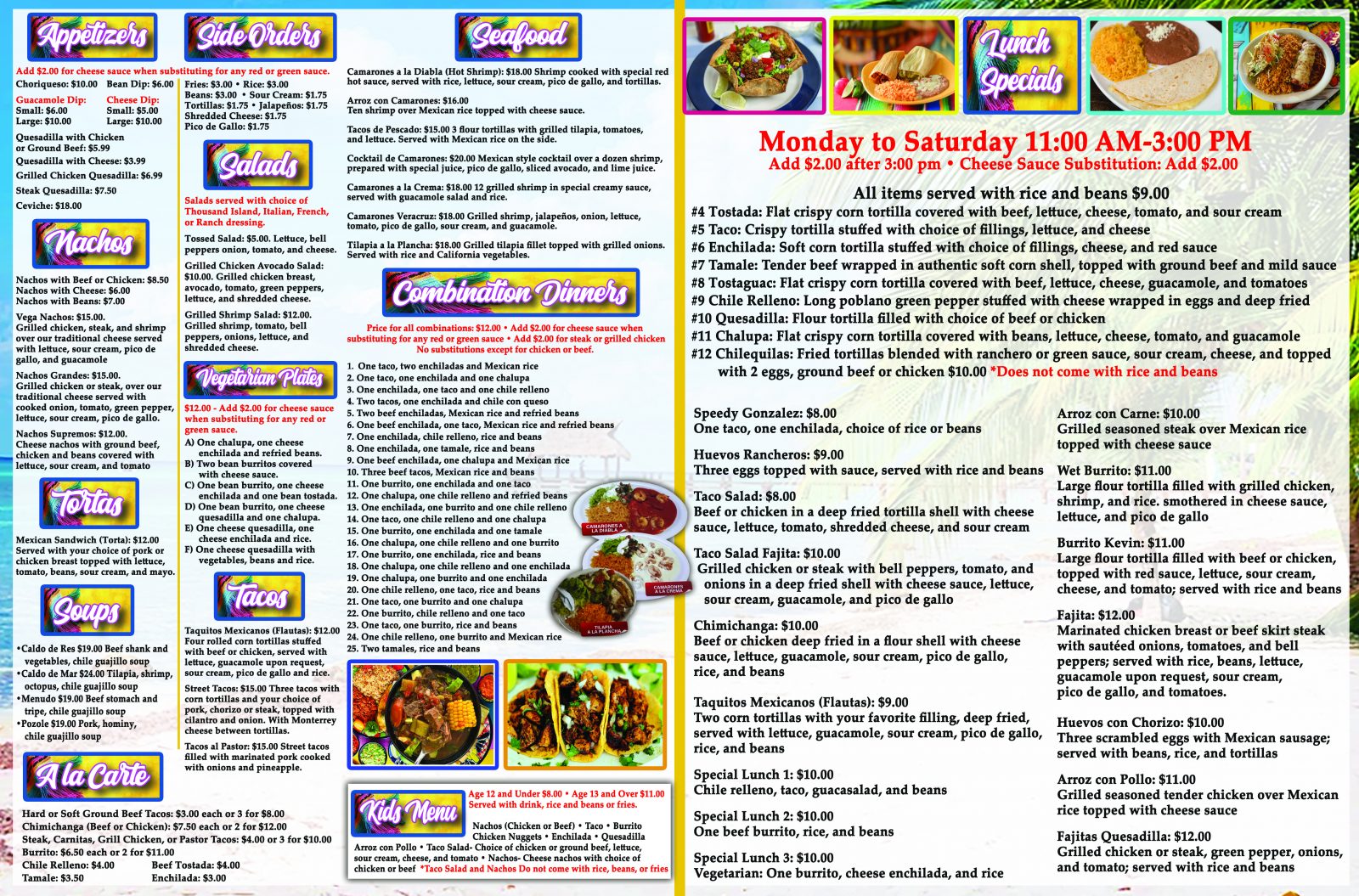 New Menu